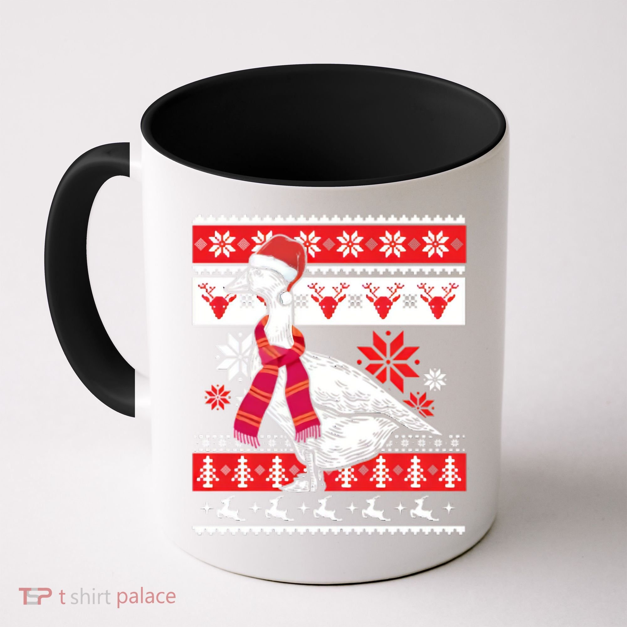 Goose Ugly Christmas Coffee Mug