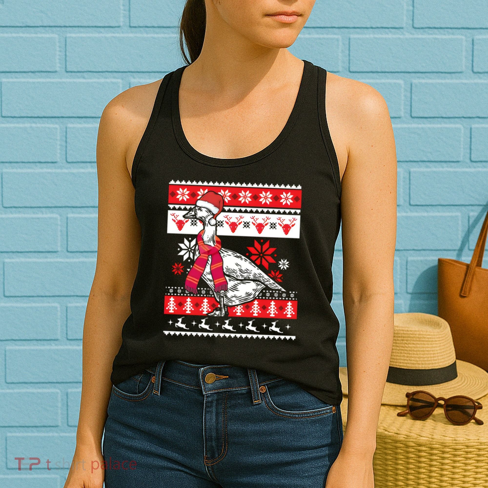 Goose Ugly Christmas Women's Tank Top
