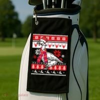 Goose Ugly Christmas Golf Towel thumb 2