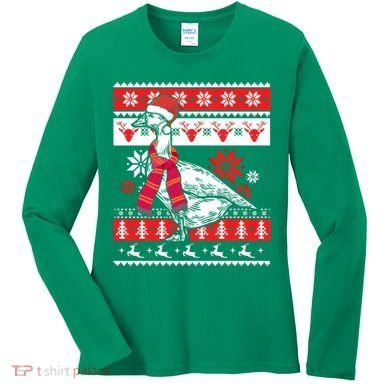 Goose Ugly Christmas Women's Long Sleeve Shirt