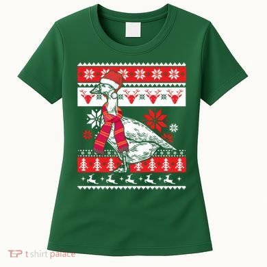 Goose Ugly Christmas Women's T-Shirt