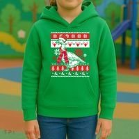 Goose Ugly Christmas Kids Hoodie thumb 3