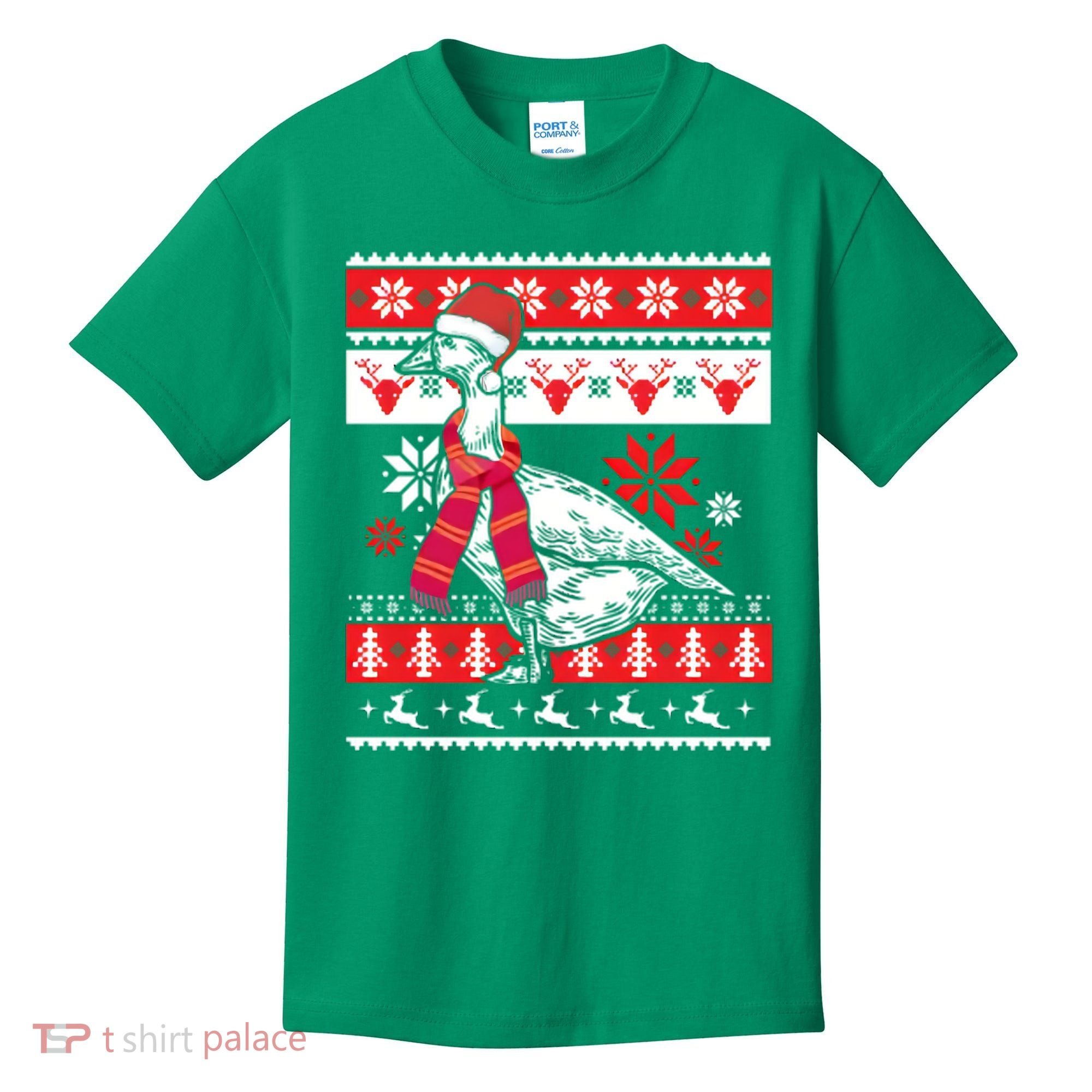 Goose Ugly Christmas Kids T-Shirt
