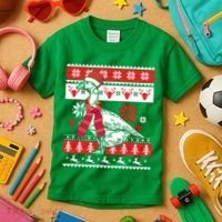 Goose Ugly Christmas Kids T-Shirt thumb 3