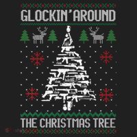 Guns Ugly Christmas Sweaters For Gun Lovers Women's Sweatshirt thumb 2