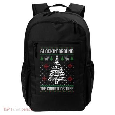 Guns Ugly Christmas Sweaters For Gun Lovers Backpack