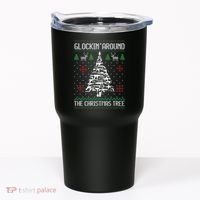 Guns Ugly Christmas Sweaters For Gun Lovers Tumbler thumb 0