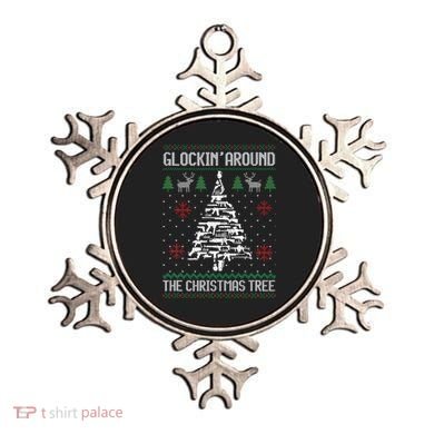 Guns Ugly Christmas Sweaters For Gun Lovers Ornament