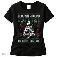 Guns Ugly Christmas Sweaters For Gun Lovers Women's T-Shirt thumb 0