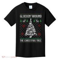 Guns Ugly Christmas Sweaters For Gun Lovers Kids T-Shirt thumb 0