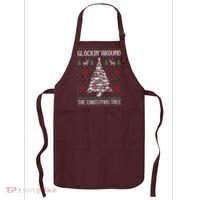 Guns Ugly Christmas Sweaters For Gun Lovers Apron thumb 0