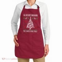 Guns Ugly Christmas Sweaters For Gun Lovers Apron thumb 2