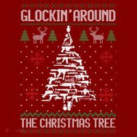 Guns Ugly Christmas Sweaters For Gun Lovers Apron thumb 3
