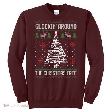 Guns Ugly Christmas Sweaters For Gun Lovers Sweatshirt