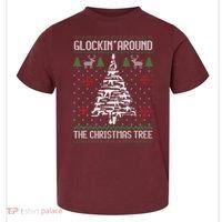 Guns Ugly Christmas Sweaters For Gun Lovers Toddler T-Shirt thumb 0