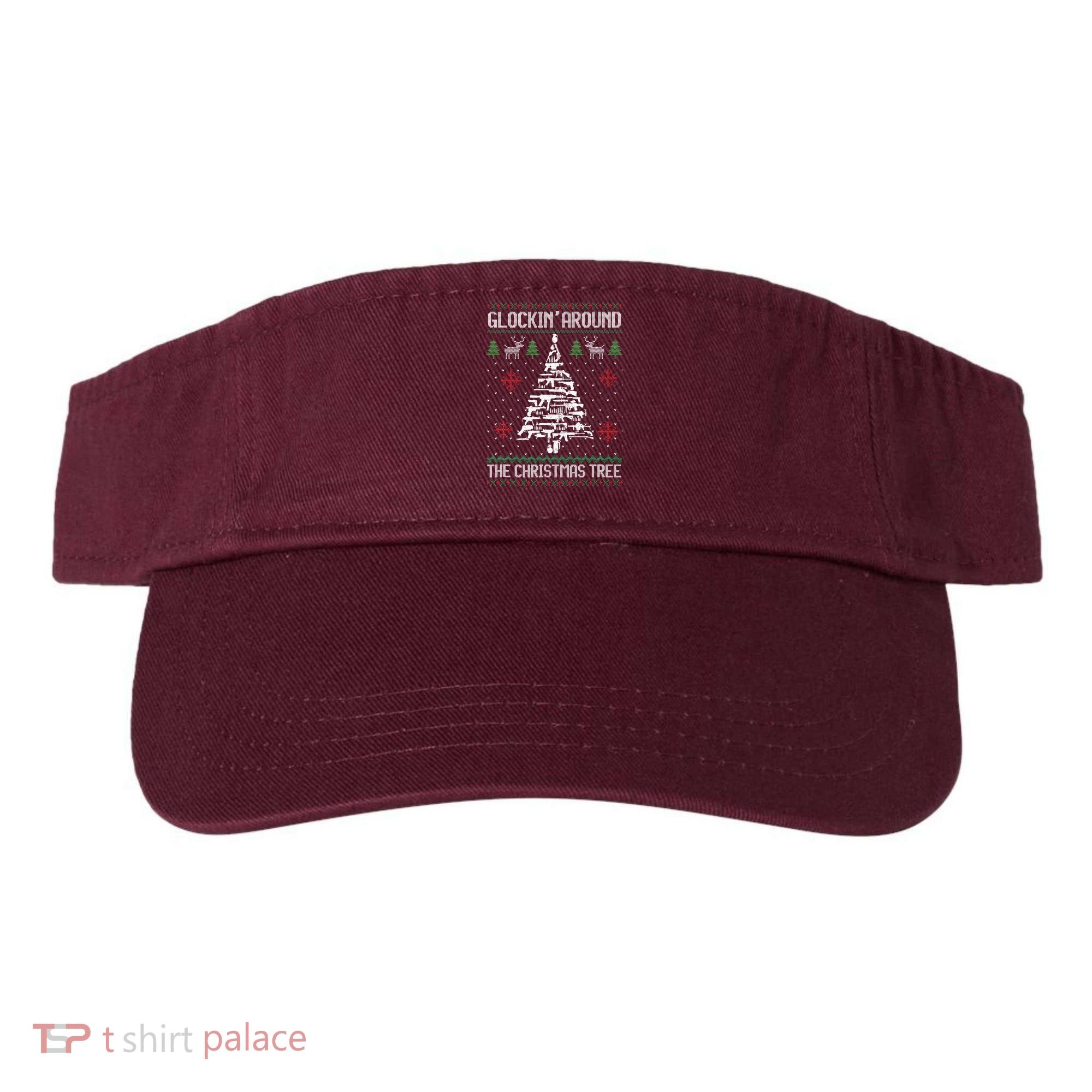 Guns Ugly Christmas Sweaters For Gun Lovers Visor