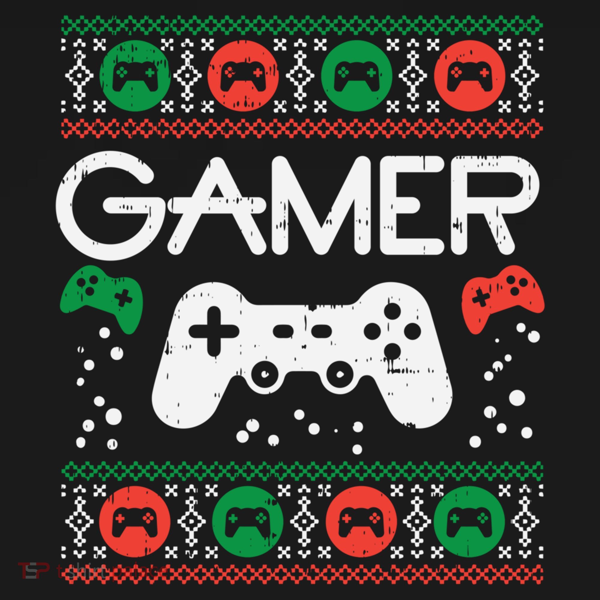 Gamer Ugly Christmas Sweater Retro Video Game Xmas Boys Gift Women's Hoodie