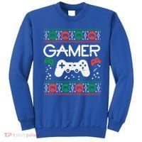 Gamer Ugly Christmas Sweater Retro Video Game Xmas Boys Gift Sweatshirt thumb 0