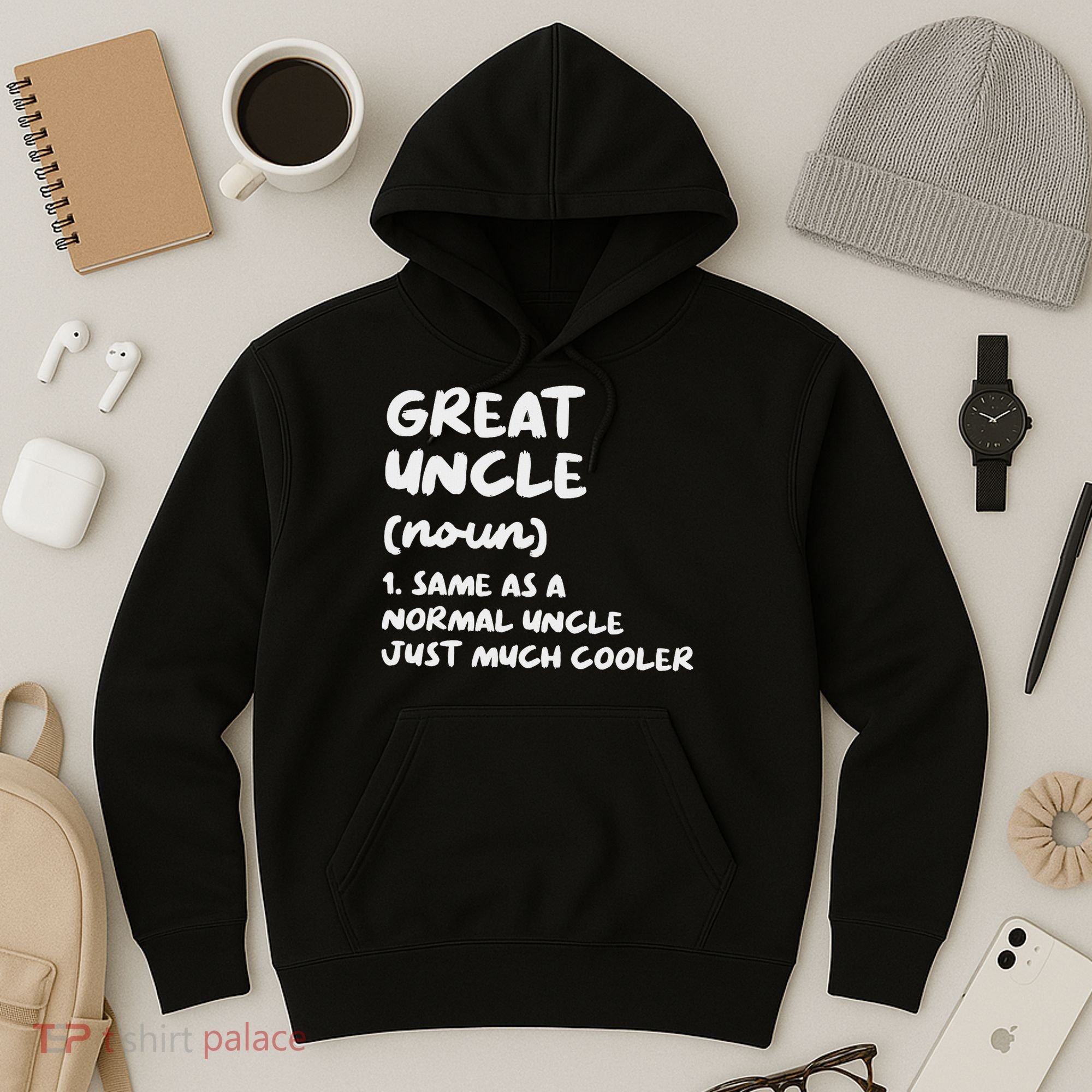 Great Uncle Definition Funny Hoodie