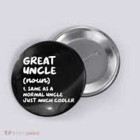 Great Uncle Definition Funny Button thumb 0