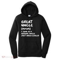 Great Uncle Definition Funny Women's Hoodie thumb 0