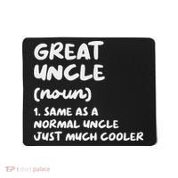 Great Uncle Definition Funny Mousepad thumb 0