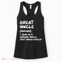 Great Uncle Definition Funny Women's Tank Top thumb 0