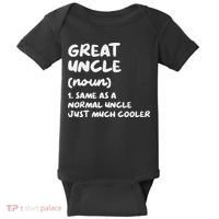 Great Uncle Definition Funny Baby Bodysuit thumb 0