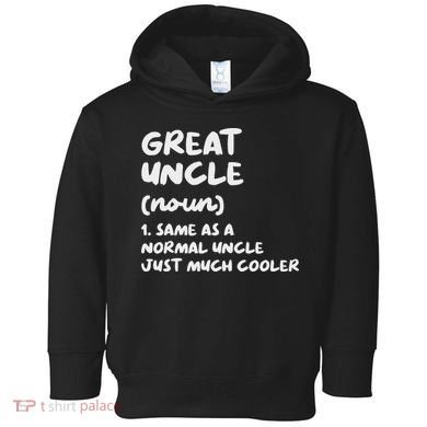 Great Uncle Definition Funny Toddler Hoodie