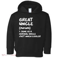 Great Uncle Definition Funny Toddler Hoodie thumb 0