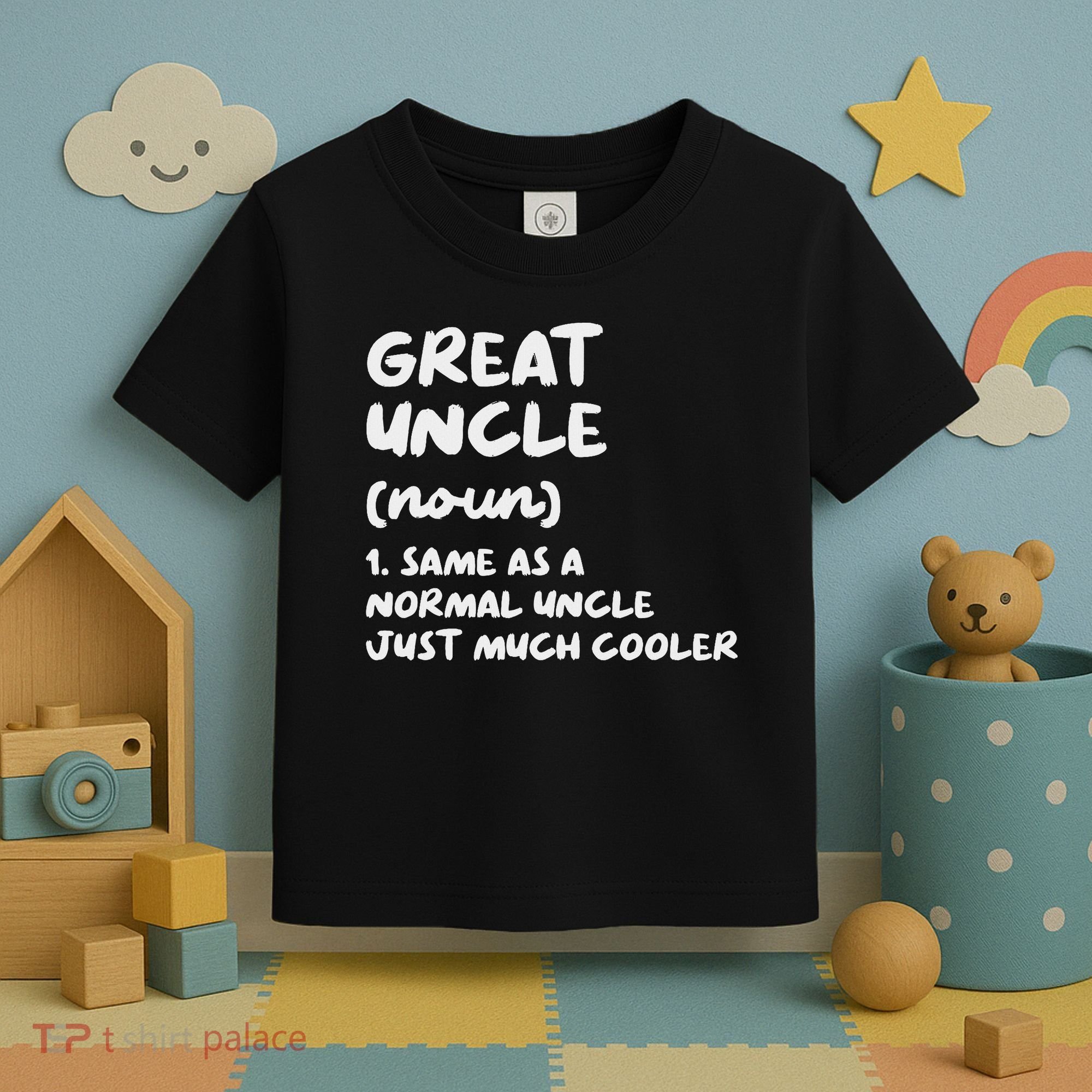 Great Uncle Definition Funny Toddler T-Shirt