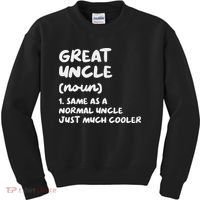 Great Uncle Definition Funny Kids Sweatshirt thumb 0