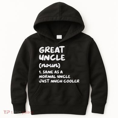 Great Uncle Definition Funny Kids Hoodie