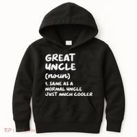 Great Uncle Definition Funny Kids Hoodie thumb 0