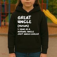 Great Uncle Definition Funny Kids Hoodie thumb 3
