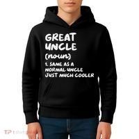 Great Uncle Definition Funny Kids Hoodie thumb 4