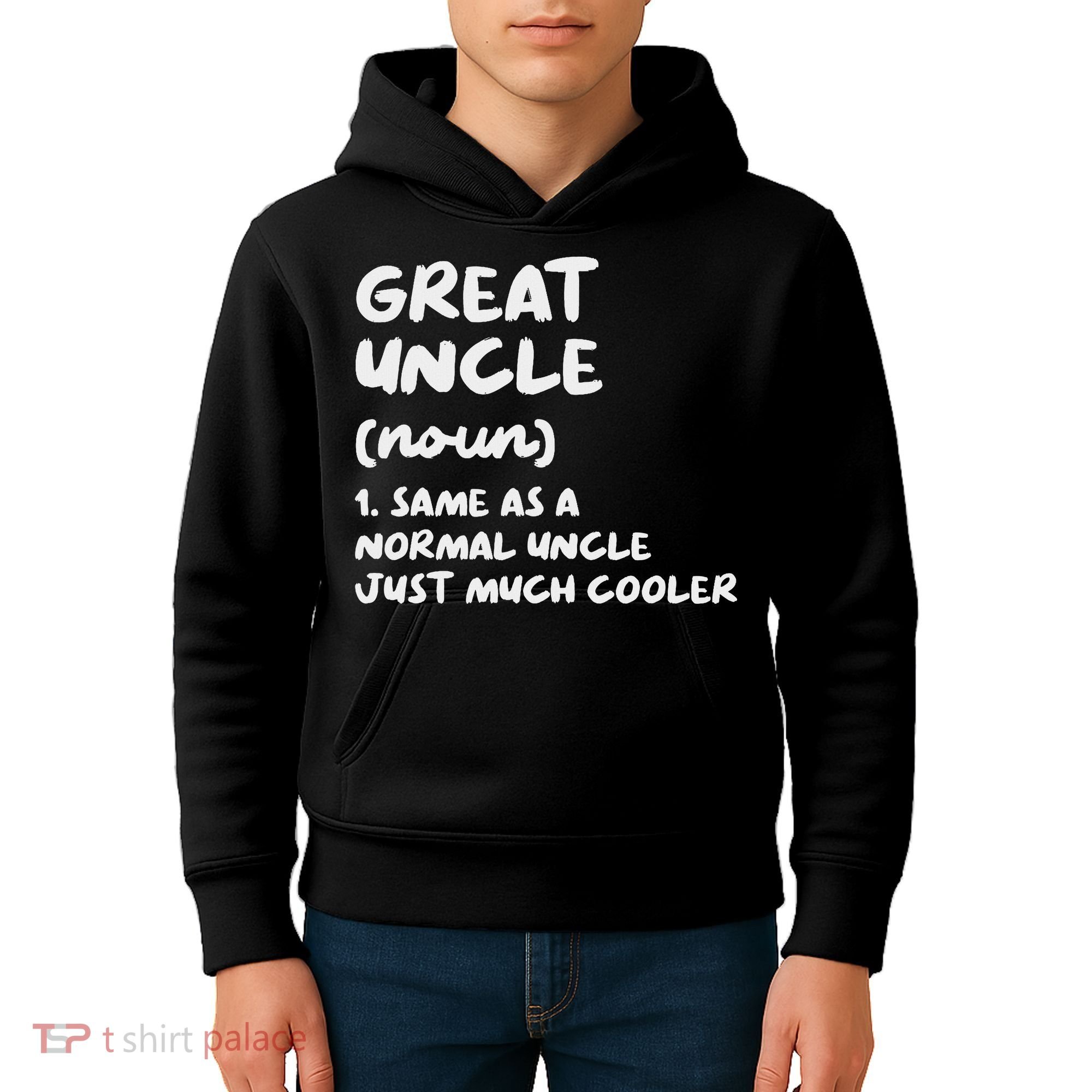 Great Uncle Definition Funny Kids Hoodie
