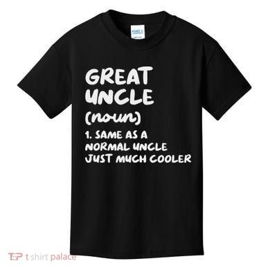 Great Uncle Definition Funny Kids T-Shirt