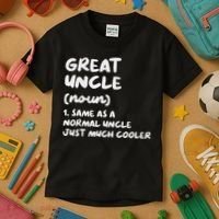 Great Uncle Definition Funny Kids T-Shirt thumb 3