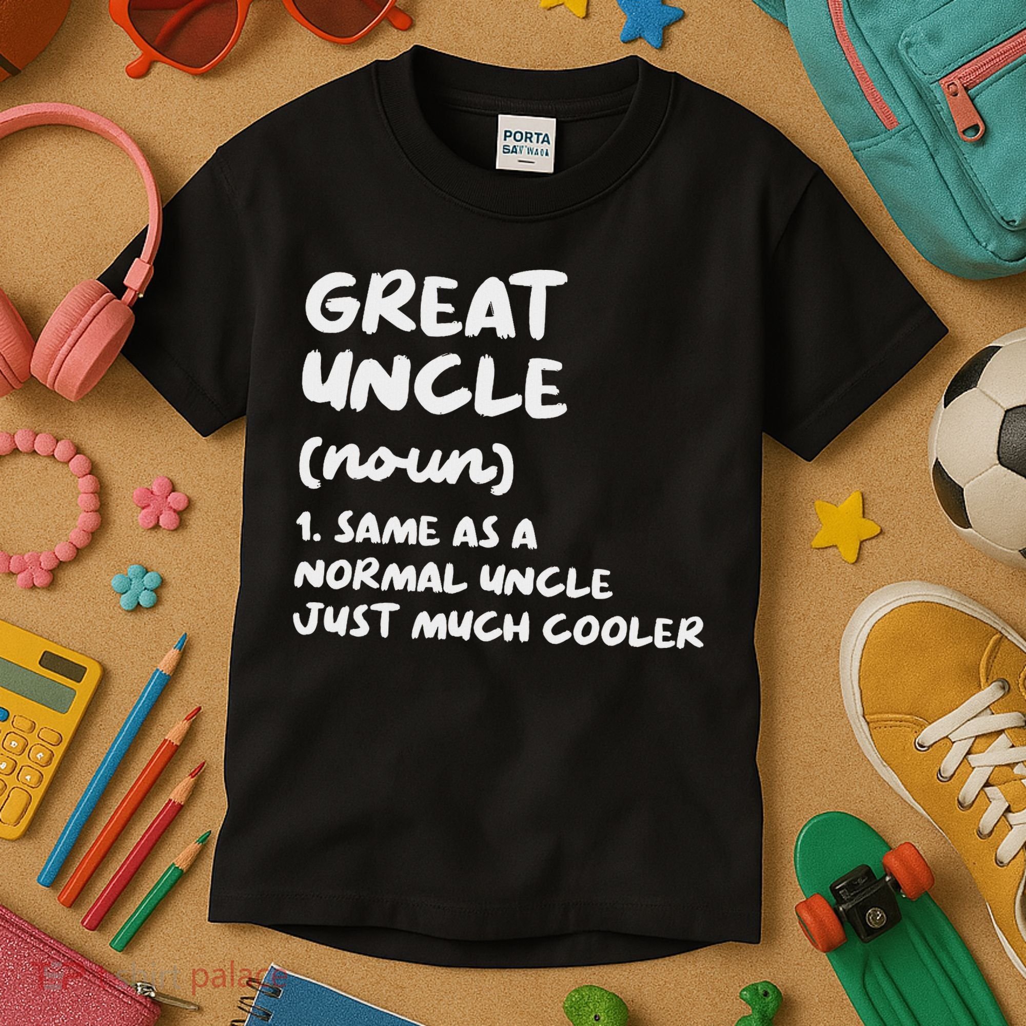 Great Uncle Definition Funny Kids T-Shirt