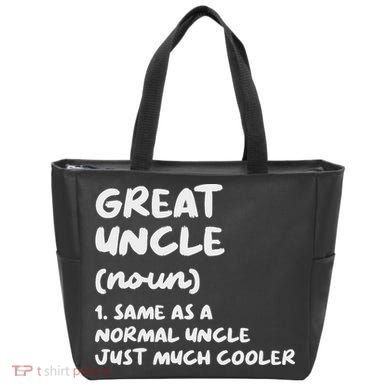 Great Uncle Definition Funny Tote Bag