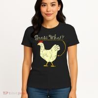 Guess What? Chicken Butt Women's T-Shirt thumb 4