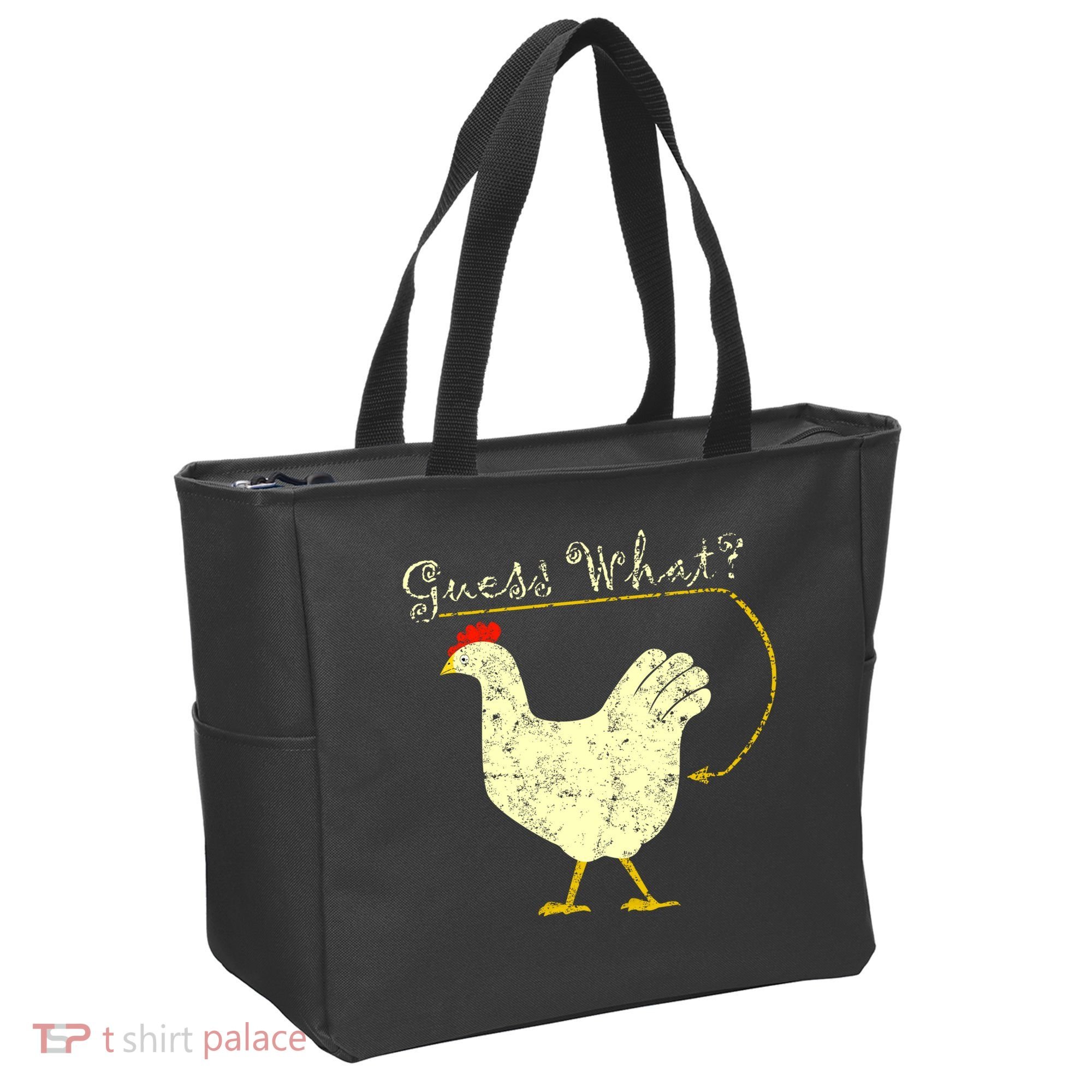 Guess What? Chicken Butt Tote Bag