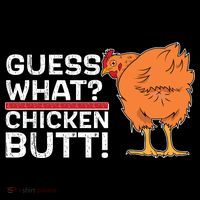 Guess What? Chicken Butt! Funny Joke Women's Tank Top thumb 5