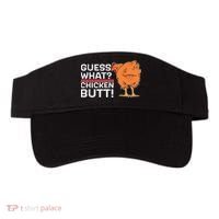 Guess What? Chicken Butt! Funny Joke Visor thumb 0