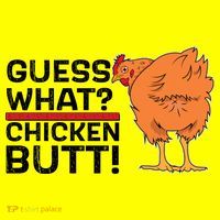 Guess What? Chicken Butt! Funny Joke Toddler T-Shirt thumb 2