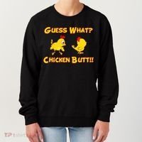 Guess What Chickenbutt? Chicken Graphic Butt Women's Sweatshirt thumb 0