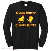 Guess What Chickenbutt? Chicken Graphic Butt Sweatshirt thumb 0