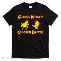 Guess What Chickenbutt? Chicken Graphic Butt T-Shirt thumb 0