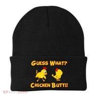 Guess What Chickenbutt? Chicken Graphic Butt Beanie thumb 0